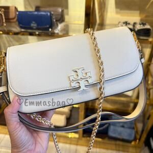 Tory Burch Britten Convertible Crossbody 171524 Oats $525